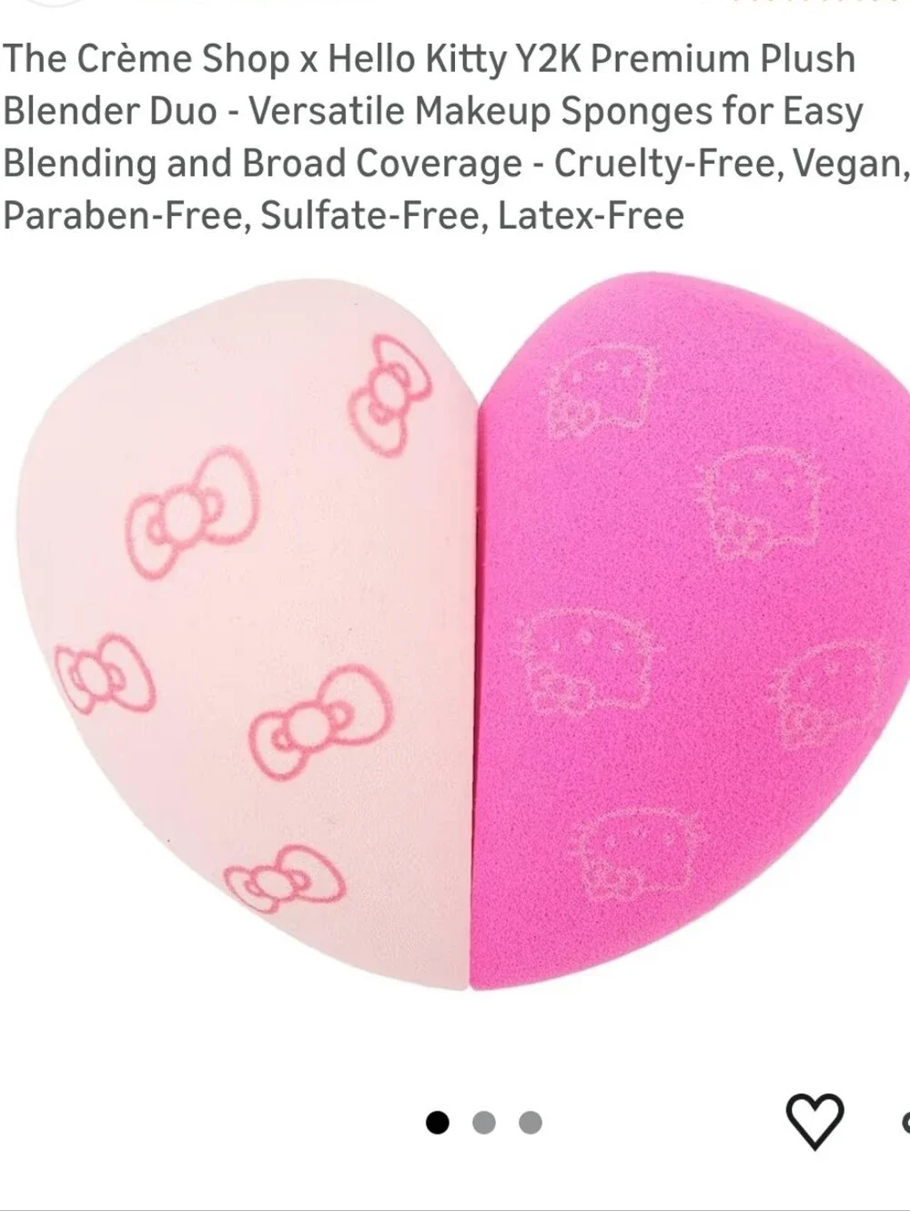 The Crème Shop x Hello Kitty Premium Plush Blender Duo - Pink